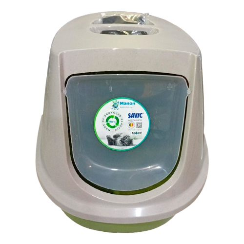 Basa Arenero Baño Cerrado Para Gato Manon Happy Planet