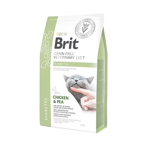Brit Grain Free Vet Diets As Cat Diabetes 2Kg
