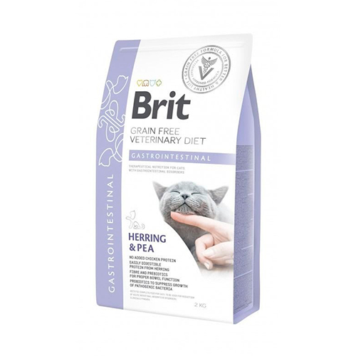Brit Grain Free Vet Diets As Cat Gastrointestinal Herring & Pea 2Kg
