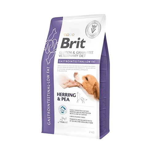 Brit Grain Free Vet Diets As Dog Gastrointestinal Low Fat 2Kg