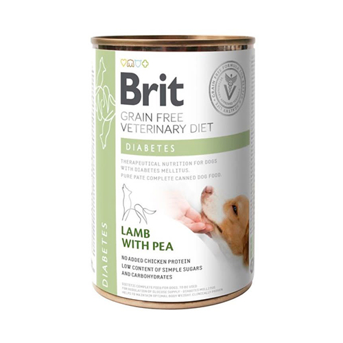 Brit Grain Free Vet Diets Lata Dog Diabetes 400Gr