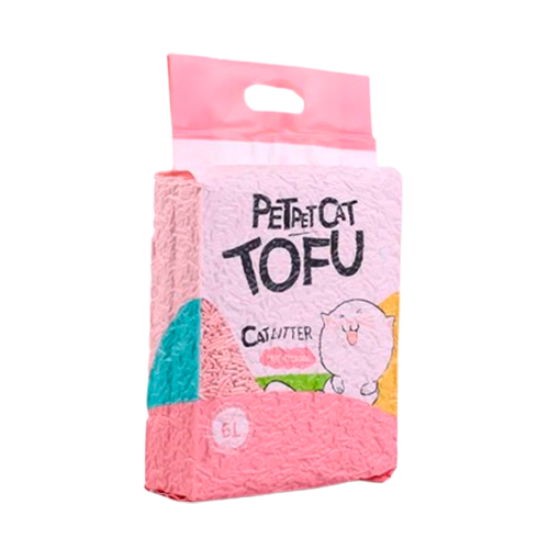 Cat Litter Arena Tofu Aroma Durazno 2.5Kg
