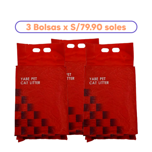Promoción 3 Arenas Tofu Cat Litter de 2.2Kg