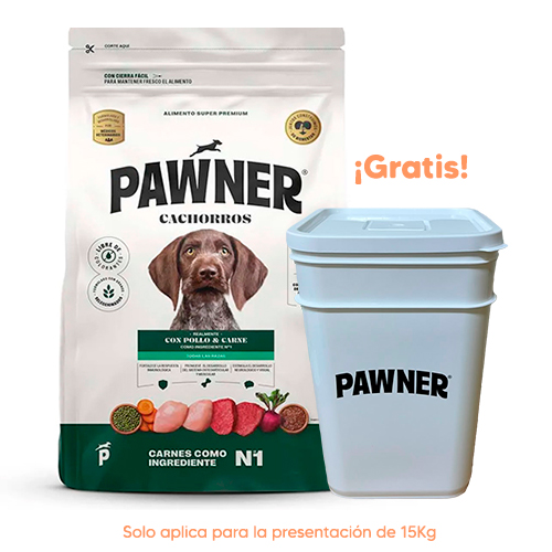 Pelota para Gato con pluma y Catnip Pawner Perro Cachorro Todas las Razas Pollo y Carne 15kg