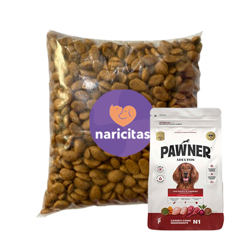 Granel Pawner Perro Adulto Raza Mediana y Grande Pollo y Cordero 500Gr