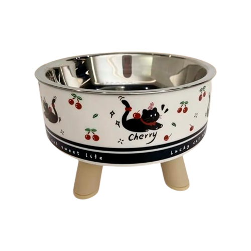 La Mascota de Keli Plato Gatitos Variados con Base de Patitas
