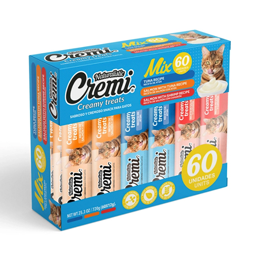 Naturalistic Cremi Box Seafood Recipe Mix 60 Unidades