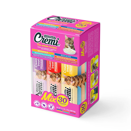Naturalistic Cremi Box Variety Mix 30 Unidades