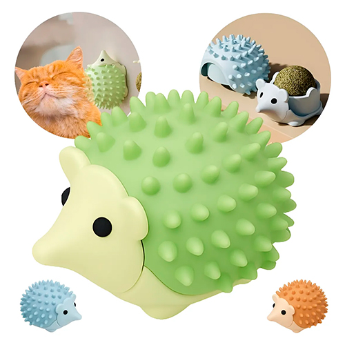 La Mascota de Keli Bolita de Catnip Erizo de pared hierba gatera