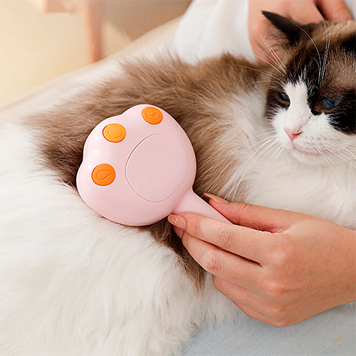 La Mascota de Keli Cepillo Huellita con Vaporizador La Mascota de Keli Cepillo Huellita con Vaporizador