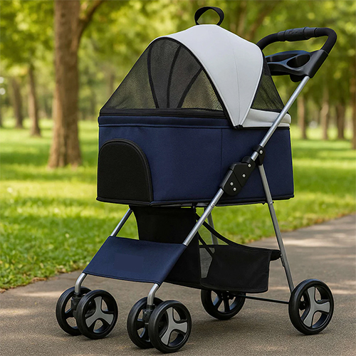 Coche para Mascota Perro o Gato Pet Stroller 70x48x101cm La Mascota De Keli Coche para perro o gato Pet Stroller 70x48x101cm