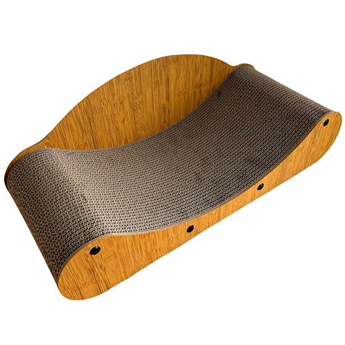 La Mascota de Keli Rascador tipo Sofa Cama con borde de madera