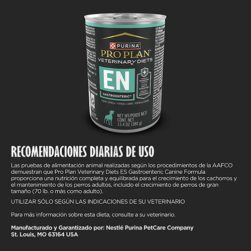 Pro Plan Veterinary Diet Lata Perro Gastroenteric 380Gr Pro Plan Veterinary Diet Lata Perro Gastroenteric 380Gr