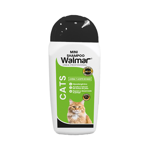 Walmar Shampoo Cats Avena y Aceite de Nuez 120ml