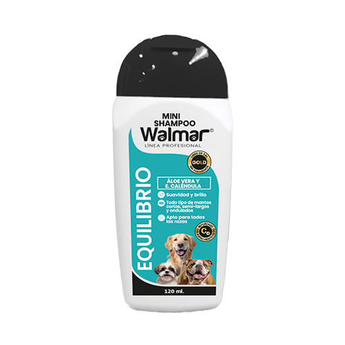 Walmar Shampoo Dog Equilibrio Aloe Vera y E. Caléndula 120ml