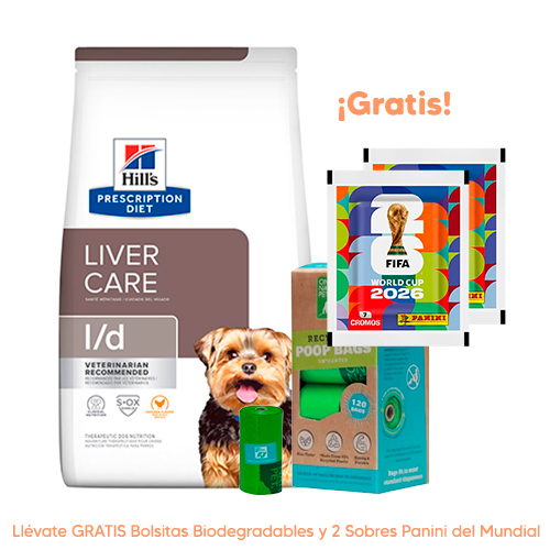 Hills PD Canine Liver Care Cuidado Hepático L/D Pollo 1.5Kg
