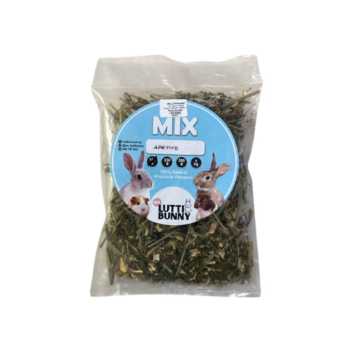 Mr. Lutti Bunny Mix Apetito para Conejo Hinojo, Menta y Hierba Luisa 100Gr