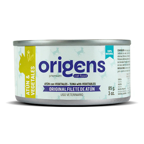 Origens Filete de Atún y Vegetales 85Gr