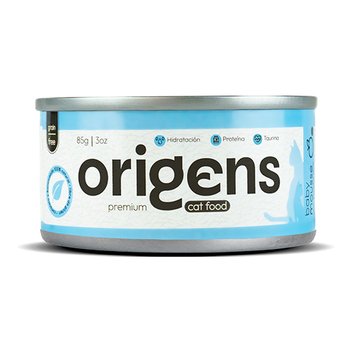Origens Lata Gato Adulto Classic Mousse Atún y Manzana Verde 85Gr