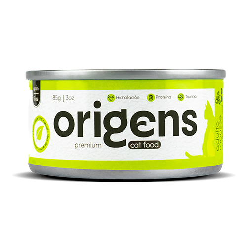 Origens Lata Gato Adulto Classic Mousse Pollo, Hígado de Cerdo y Perejil 85Gr