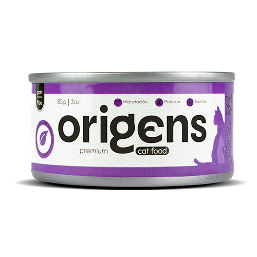 Origens Lata Gato Adulto Classic Mousse Pollo y Arándanos 85Gr