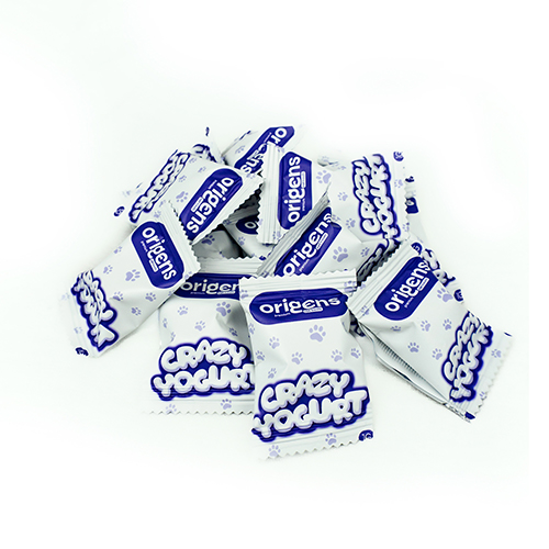 Origens Snack Gato Crazy Yogurt de Pollo y Arándanos 20Gr Origens Snack Gato Crazy Yogurt 60Gr