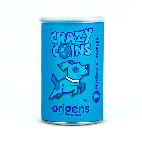Origens Snacks Perro Crazy Coins Monedas de Cordero 130Gr