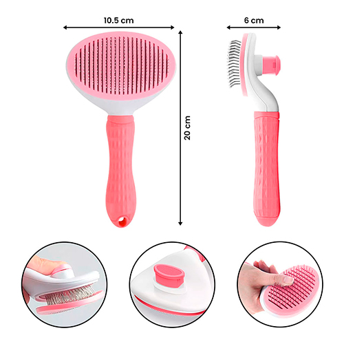 La Mascota de Keli Cepillo Push Básico La Mascota de Keli Cepillo Push Básico