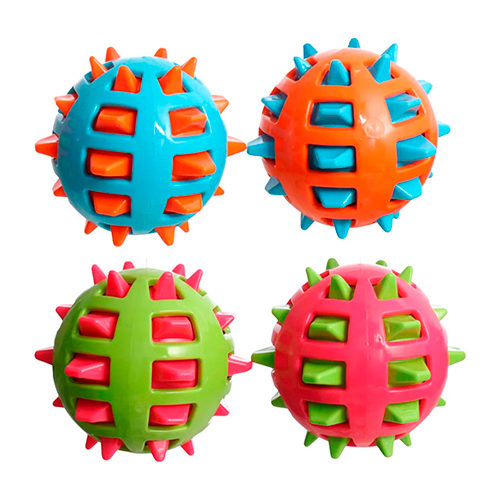 La Mascota de Keli Granada Redonda Dura con Púas