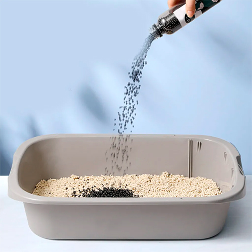 La Mascota de Keli Perlas de Carbón para Arena de Gato 250ml La Mascota de Keli Perlas de Carbón para Arena de Gato 250ml