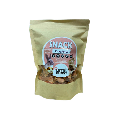Homepage Mr. Lutti Bunny Snack para Conejo Zanahoria 100Gr