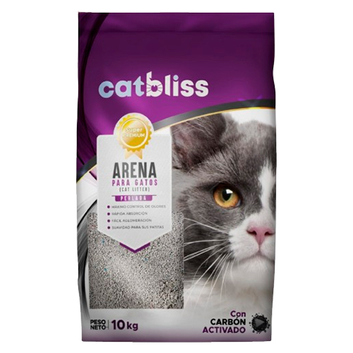 Homepage Catbliss Arena Catbliss Perlada Carbón Activo 10Kg