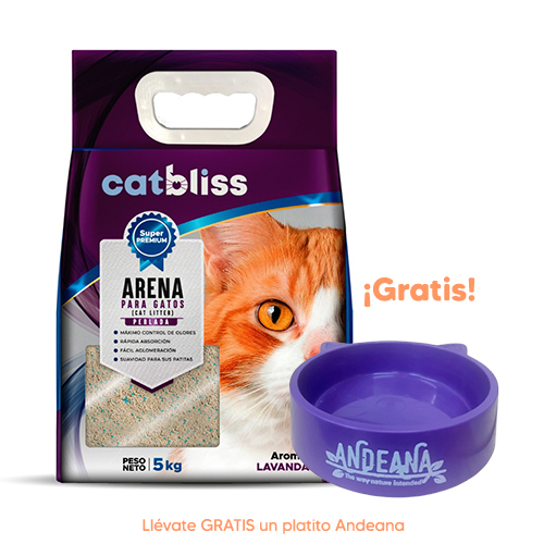Homepage Catbliss Arena Perlada Aroma Lavanda 5Kg