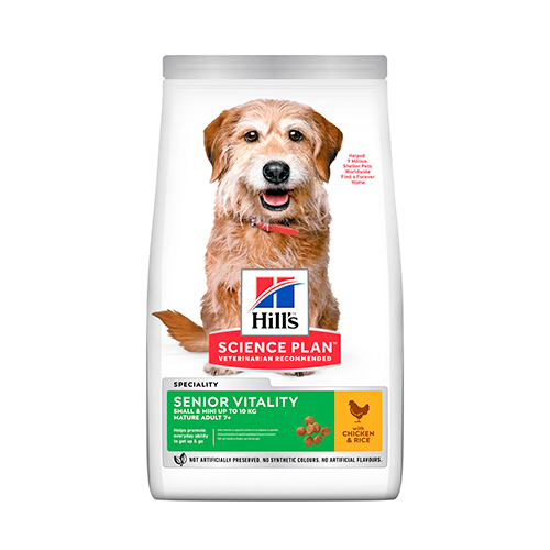 Hills SD Canine Adulto +7 Senior Vitality Small & Mini Pollo 1.6Kg
