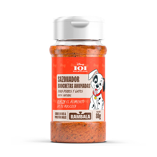 Homepage Rambala Disney Sazonador Brochetas Ahumadas Carne y Pimentón Dulce 80Gr