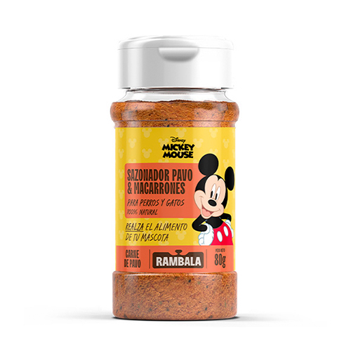 Homepage Rambala Disney Sazonador Pavo y Macarrones 80Gr