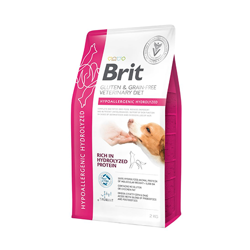 Brit Grain Free Vet Diets Dog Hypoallergenic Hydrolyzed 2kg
