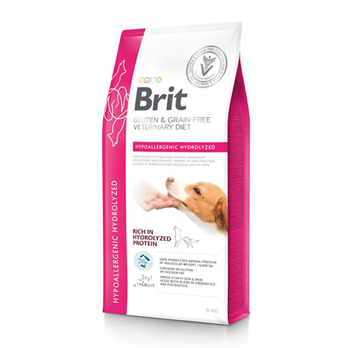 Brit Grain Free Vet Diets Dog Hypoallergenic Hydrolyzed 6kg