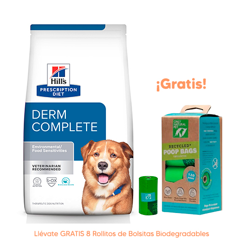Hills PD Canine Derm Complete Cuidado de la Piel Hills PD Canine Derm Complete Cuidado de la Piel 6.5kg