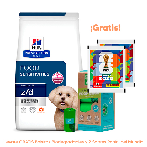 Hills PD Canine Z/D Small Bites Pollo 1.5Kg