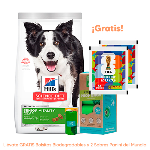 Hills SD Canine Adulto +7 Senior Vitality Pollo 5.7Kg