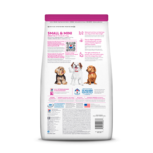 Hills SD Canine Adulto Perfect Digestion Small & Mini 1.58Kg