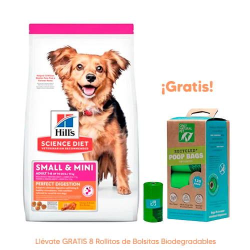 Hills SD Canine Adulto Perfect Digestion Small & Mini 1.58Kg