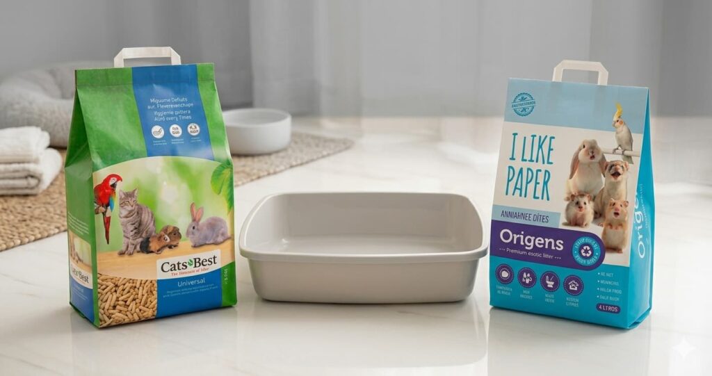 la mejor arena para conejos