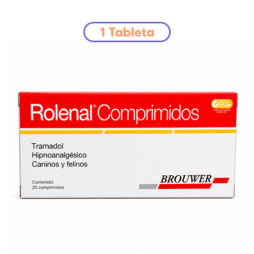 Brouwer Analgésico Rolenal Tramadol 1 Tableta