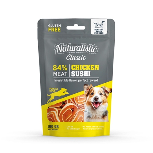 Naturalistic Classic Chicken Sushi Gluten Free 100Gr