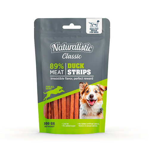 Naturalistic Classic Duck Strips 100Gr