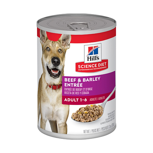 Homepage Hills SD Lata Canine Adulto 1-6 Carne y Cebada 369Gr
