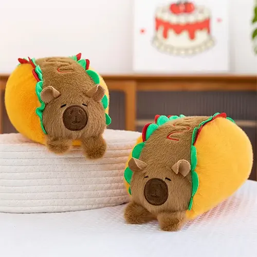 La Mascota de Keli Peluche Taco Capibara