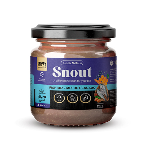 Snout Holistic Wellness Fish Mix Adulto Gato Snout Holistic Wellness Fish Mix Adulto Gato 160gr